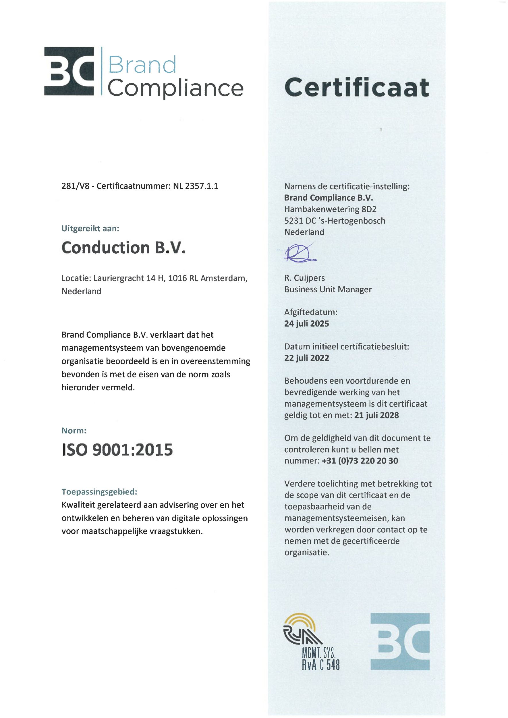 ISO 9001:2015